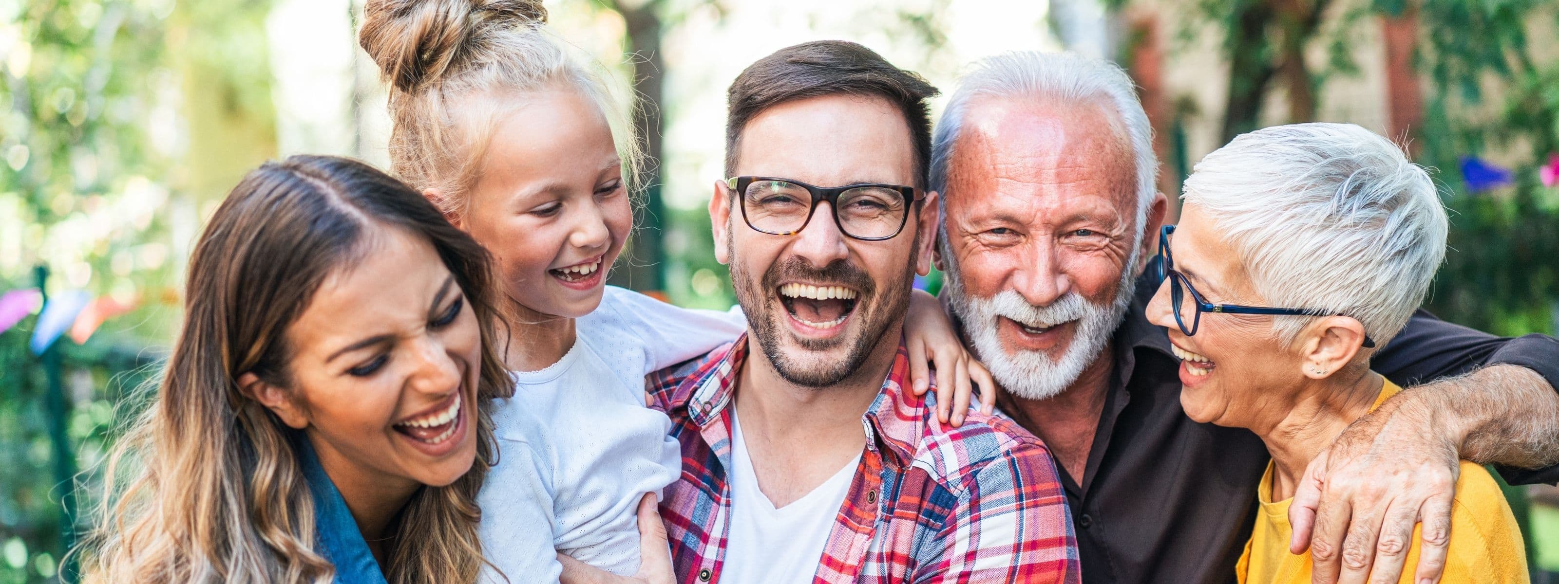 Glueckliche Familie